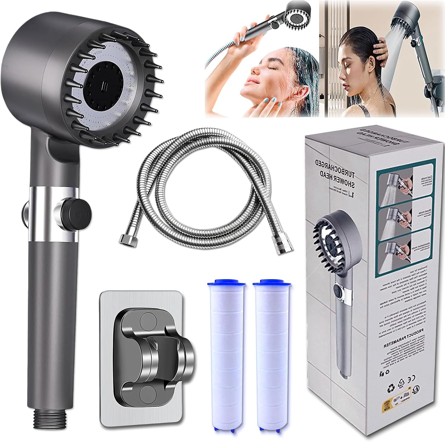 Massage And Skin Beauty Multifunctional Shower