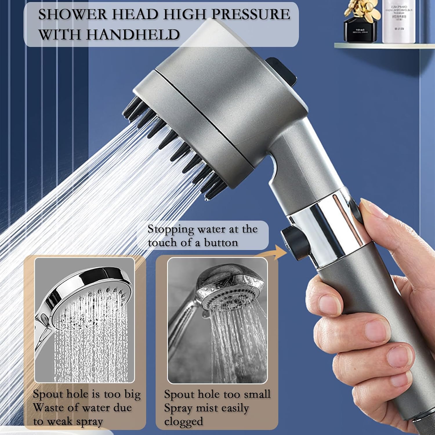 Massage And Skin Beauty Multifunctional Shower
